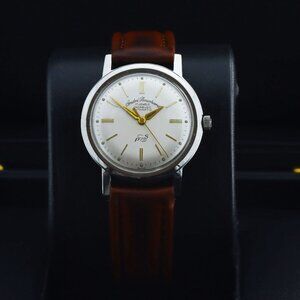 Andre Bouchard PS Vintage Circa 1960s, Silver Dial - Stainless Steel on Strap